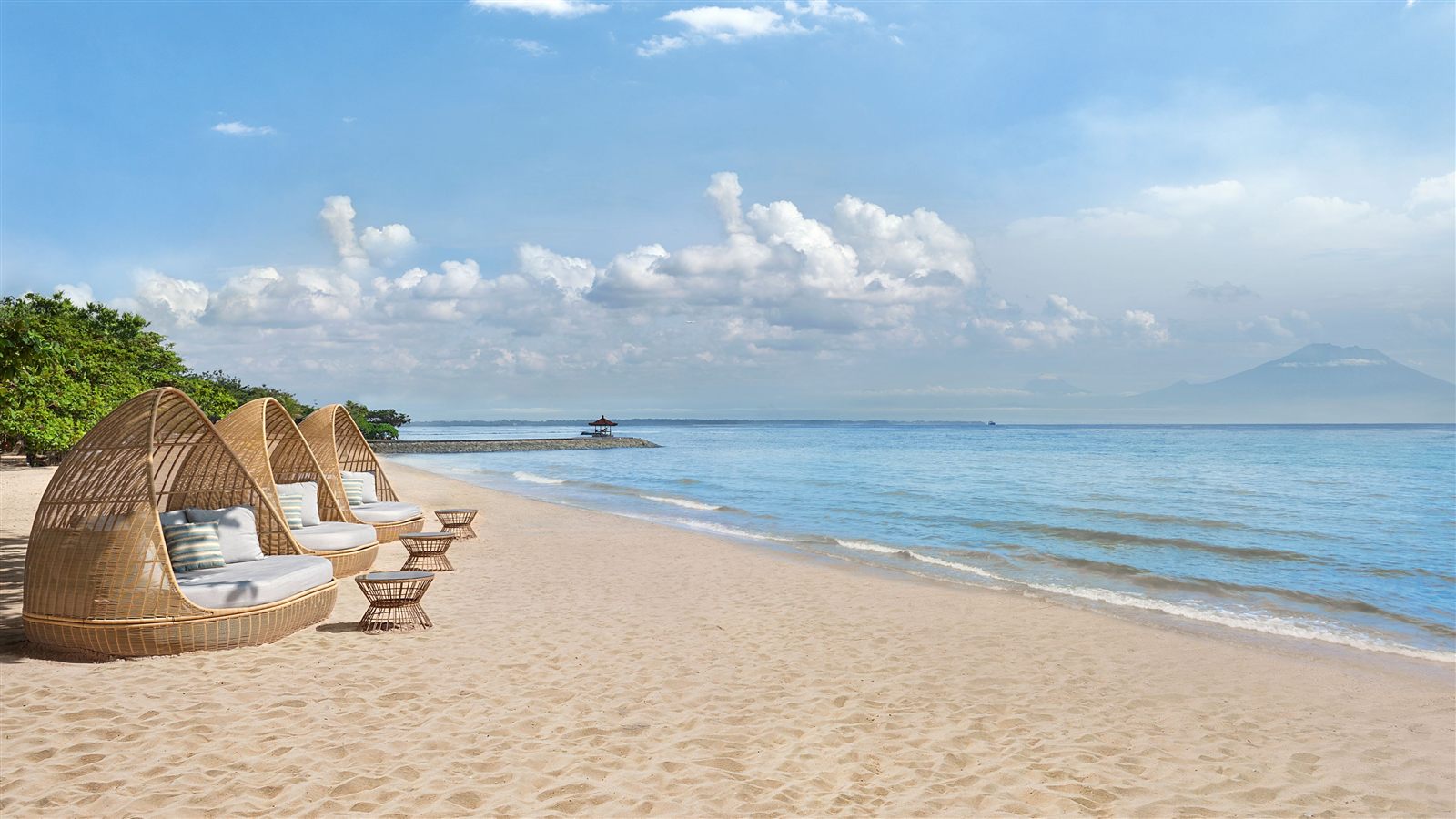 Beach getaway booked through the Marriott Bonvoy app