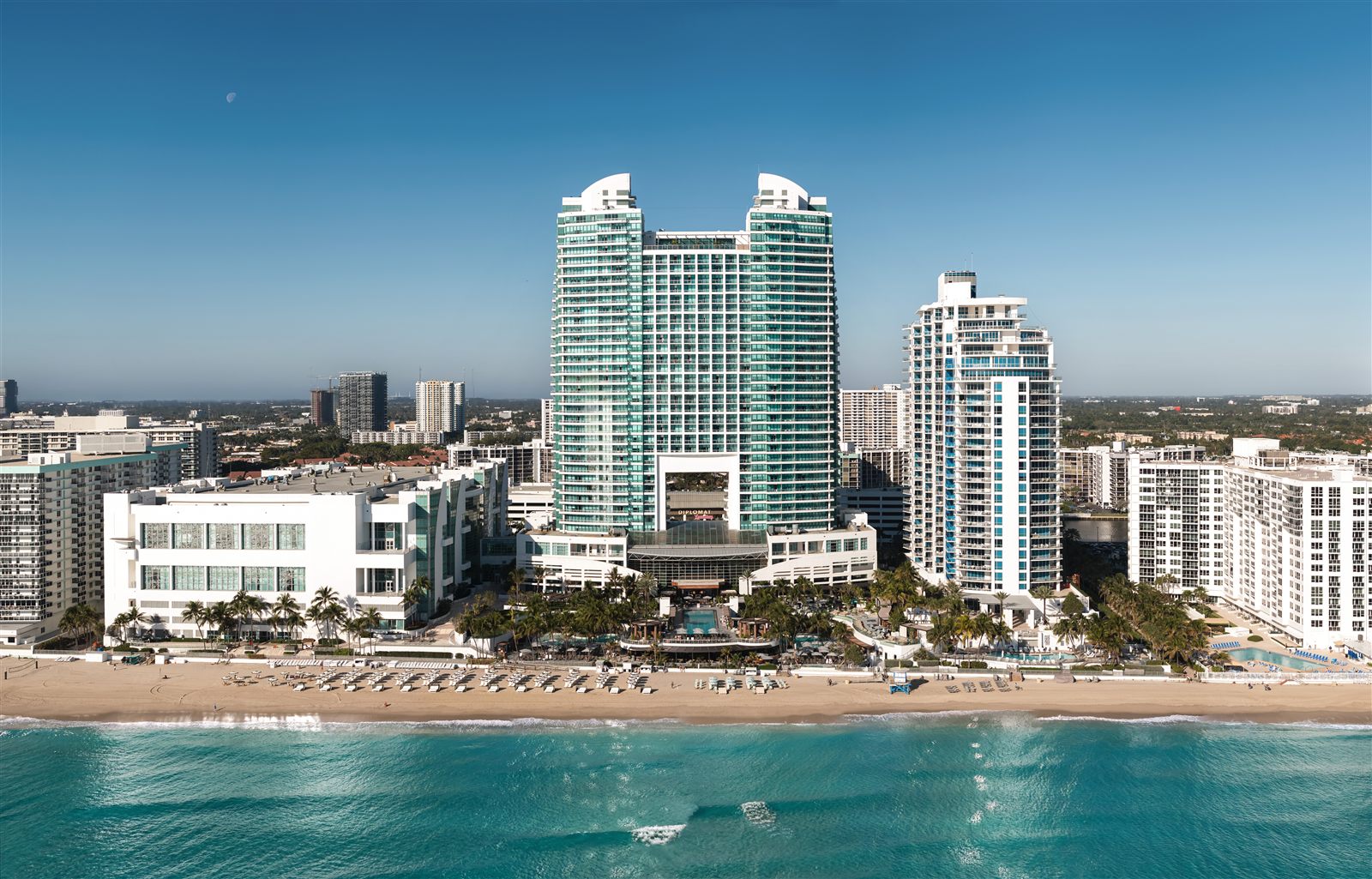 Hilton resort exterior and grounds