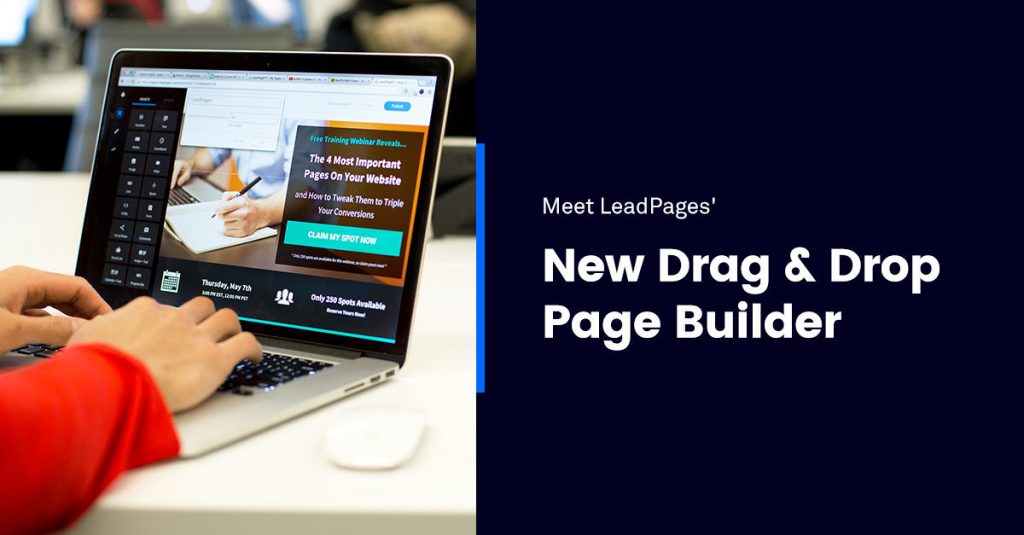 Leadpages Drag and Drop